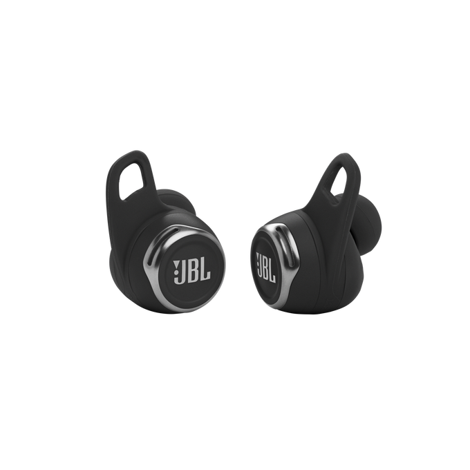 JBL Reflect Flow Pro - Black - Waterproof true wireless Noise Cancelling active sport earbuds - Left image number null